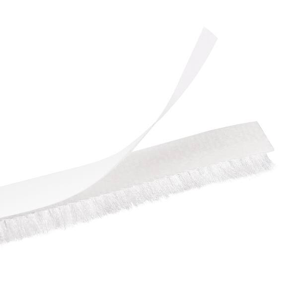 Premium White Self Adhesive Brush Pile Seal 1.5mm-3mm Gaps