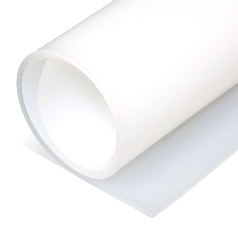 Premium 3mm White Silicone Rubber Heat & Weather Resistant