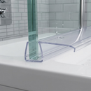 High Quality Rigid PVC Shower Screen Seal for Straight Glass (Lengths of 800mm to 2000mm)