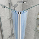 Magnetic Shower Screen Seal in Soft PVC for Easy Installation (Length 2000mm)